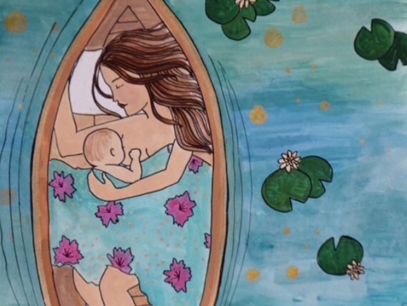 la cura notturna di un neonato