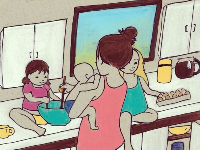 vita prima e dopo la nascita di un figlio