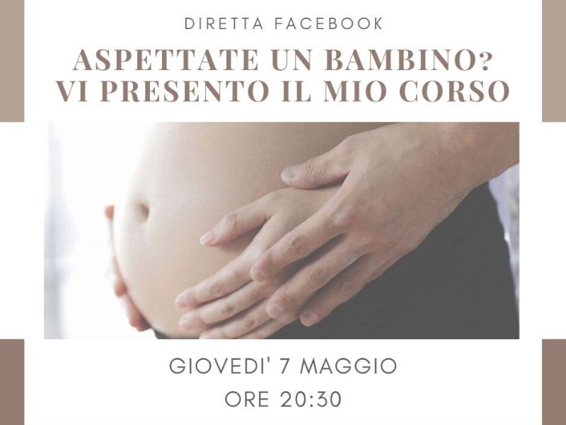 diretta facebook gaia sui corsi di accompagnamento alla nascita maggio 2020