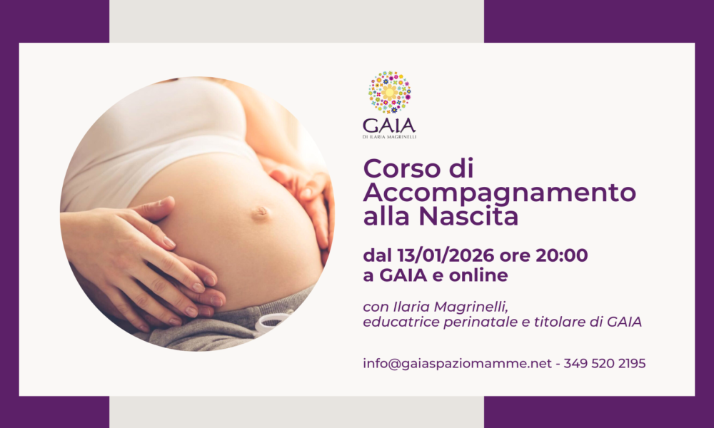 corso preparto per coppie verona gaia gennaio 2026